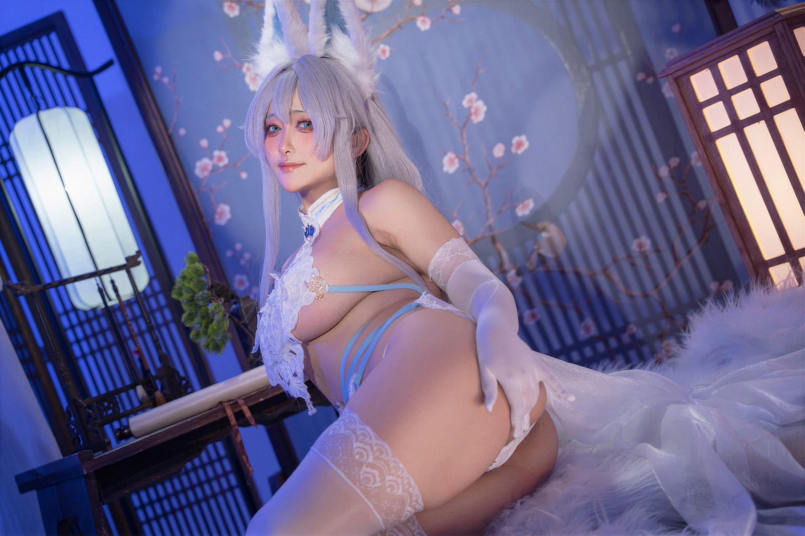图片[1]-洛璃 LoLiSAMA – NO.114 碧蓝航线 信浓·相融一梦[90P]-XikXak